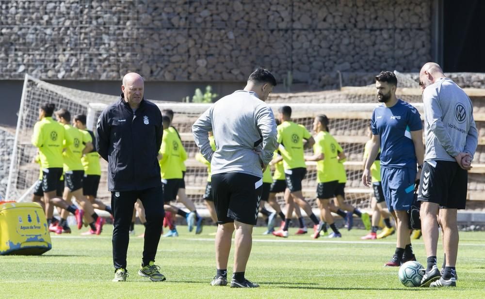 Entrenamiento de la UD Las Palmas