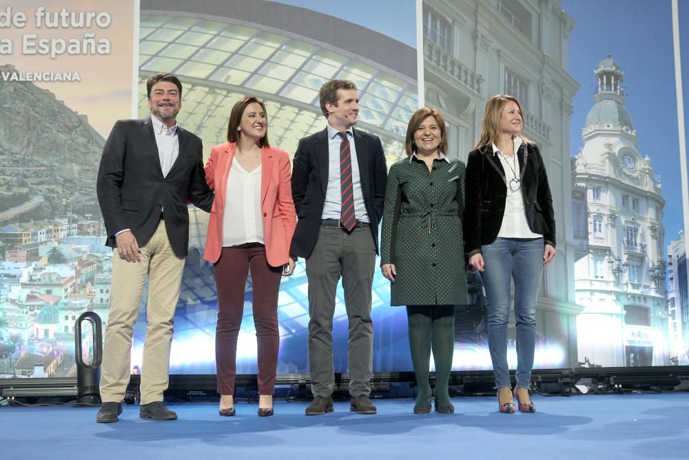 Pablo Casado proclama a los candidatos de la C. Valenciana