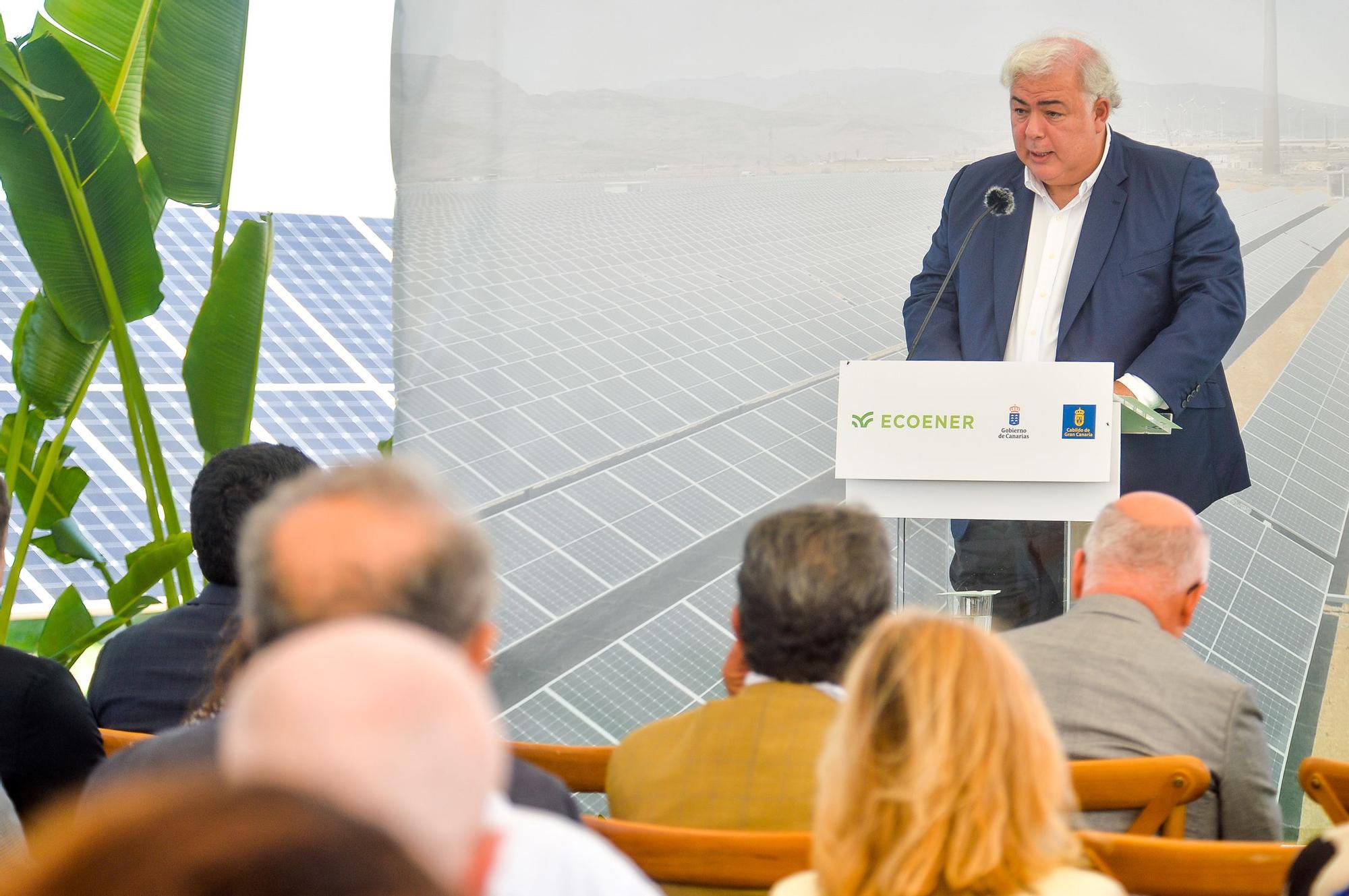 Inauguración del mayor complejo de generación de energía renovable de Canarias