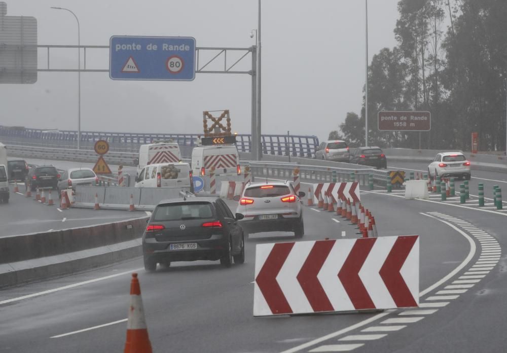 Vuelven las retenciones a Rande: siguen las obras