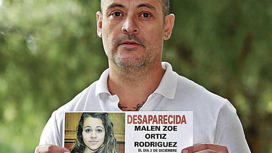 Alejandro Ortiz, el padre de MalÃ©n, la menor desaparecida.