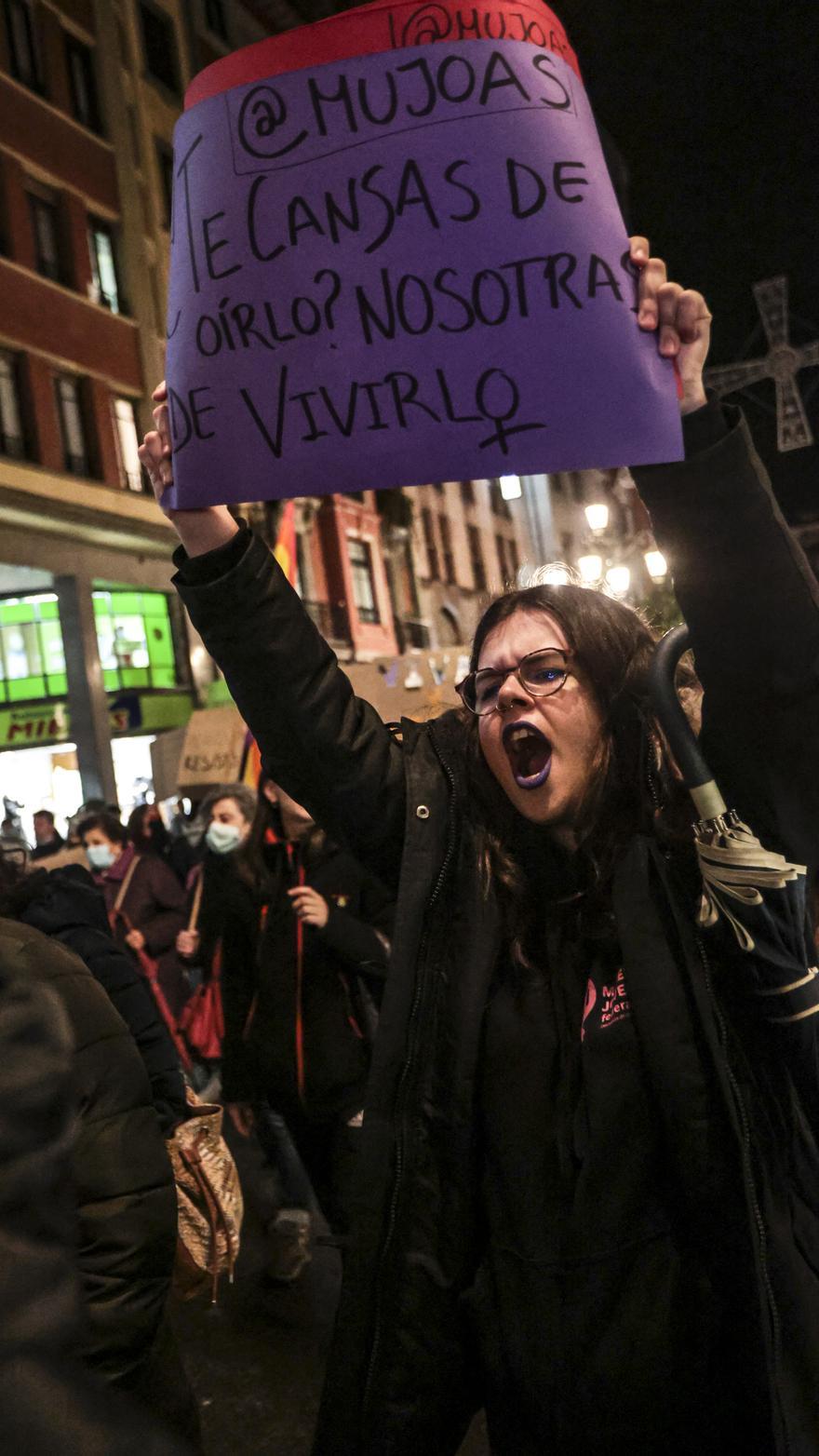 Asturias muestra su rechazo a la violencia contra las mujeres: todas las protestas por concejos