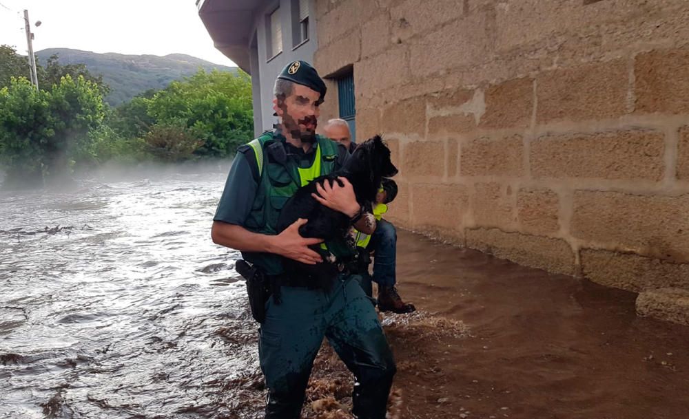 Tormentas granizo en Galicia