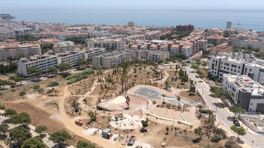 La obra del nuevo &#039;pulmón verde&#039; de Estepona entra en su recta final