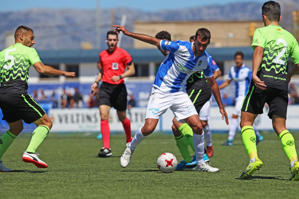 Las imágenes del Atlético Baleares - Hércules