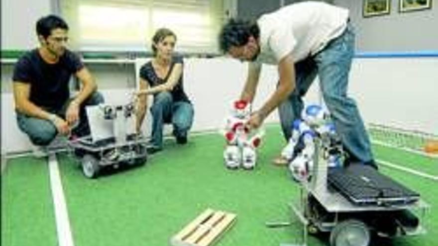 Los robots se hacen futbolistas