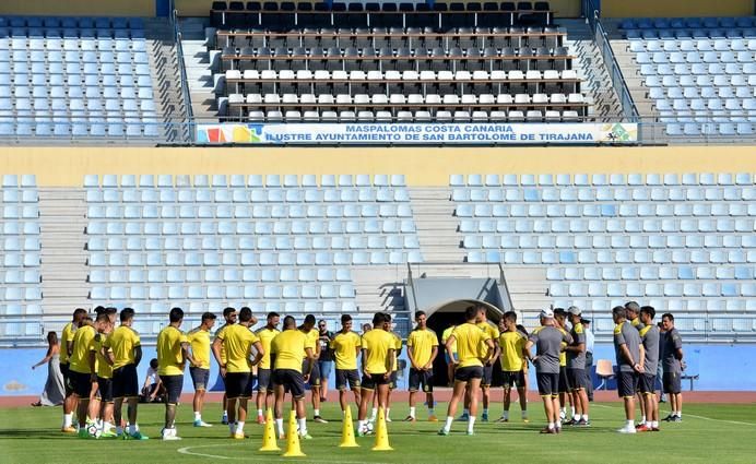 PRIMER ENTRENAMIENTO UD LAS PALMAS MASPALOMAS