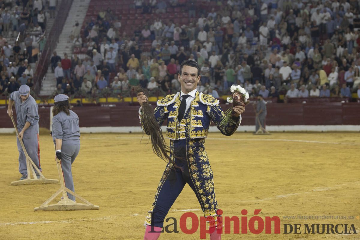 Cuarta corrida en la Feria Taurina de Murcia (Castella, Manzanares y Ureña)