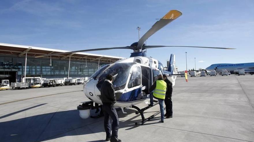 El helicóptero ya ha estado presente en Navarra y Cataluña