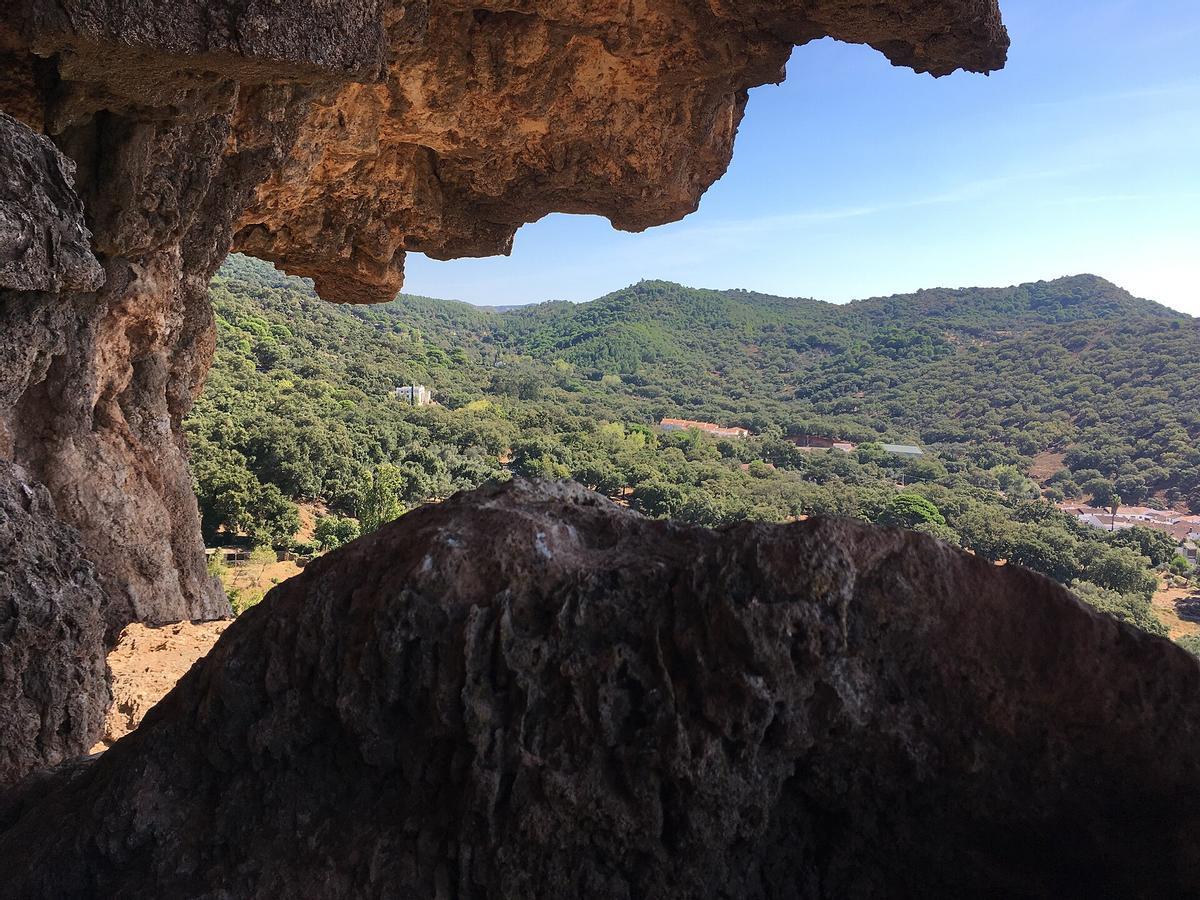 Dehesas desde la Peña de Alajar