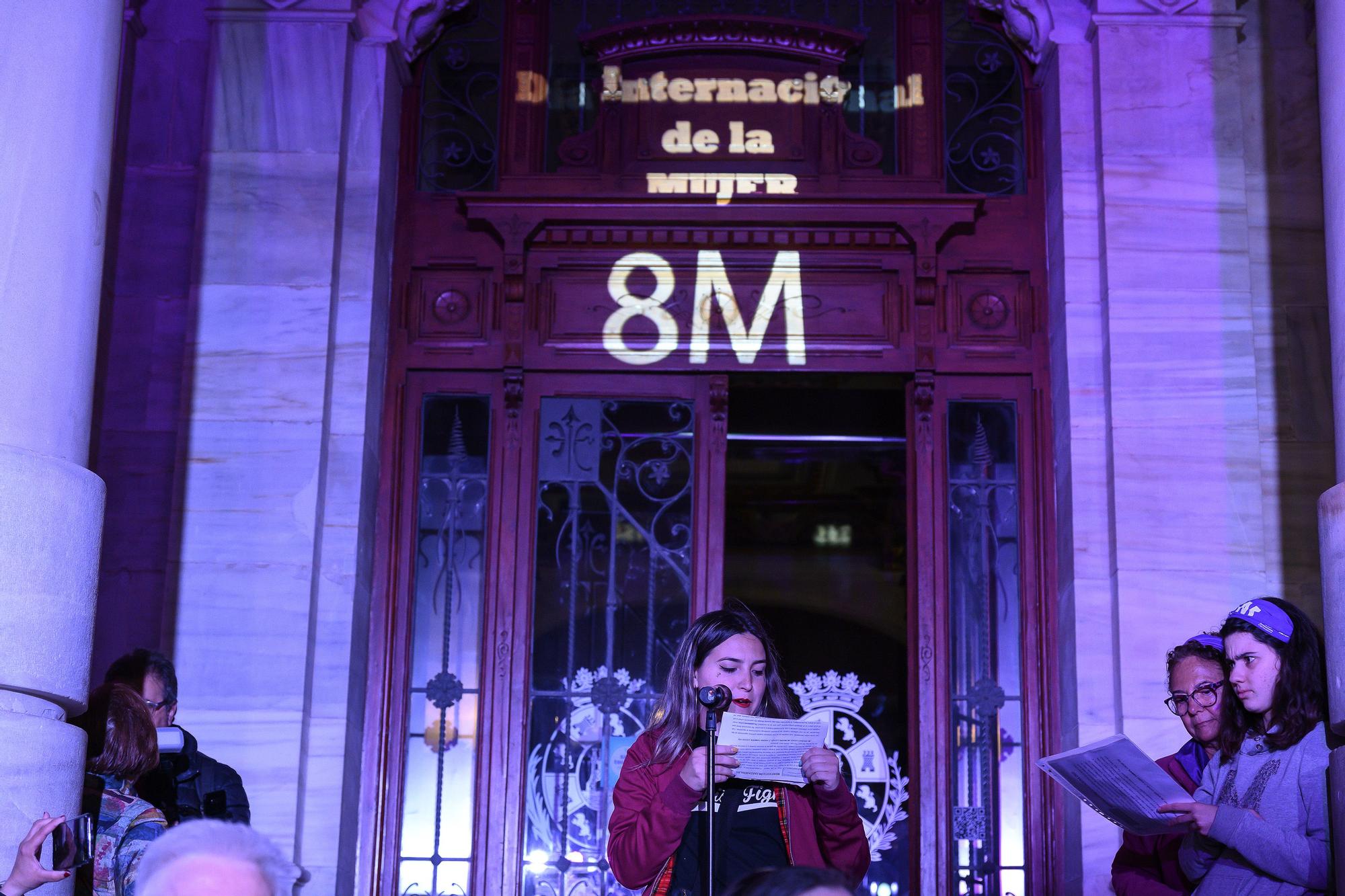 Manifestación del 8M en Cartagena