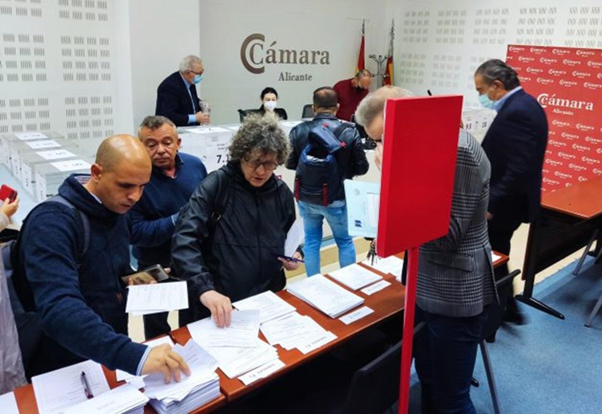Un momento de las votaciones en mayo de 2022.