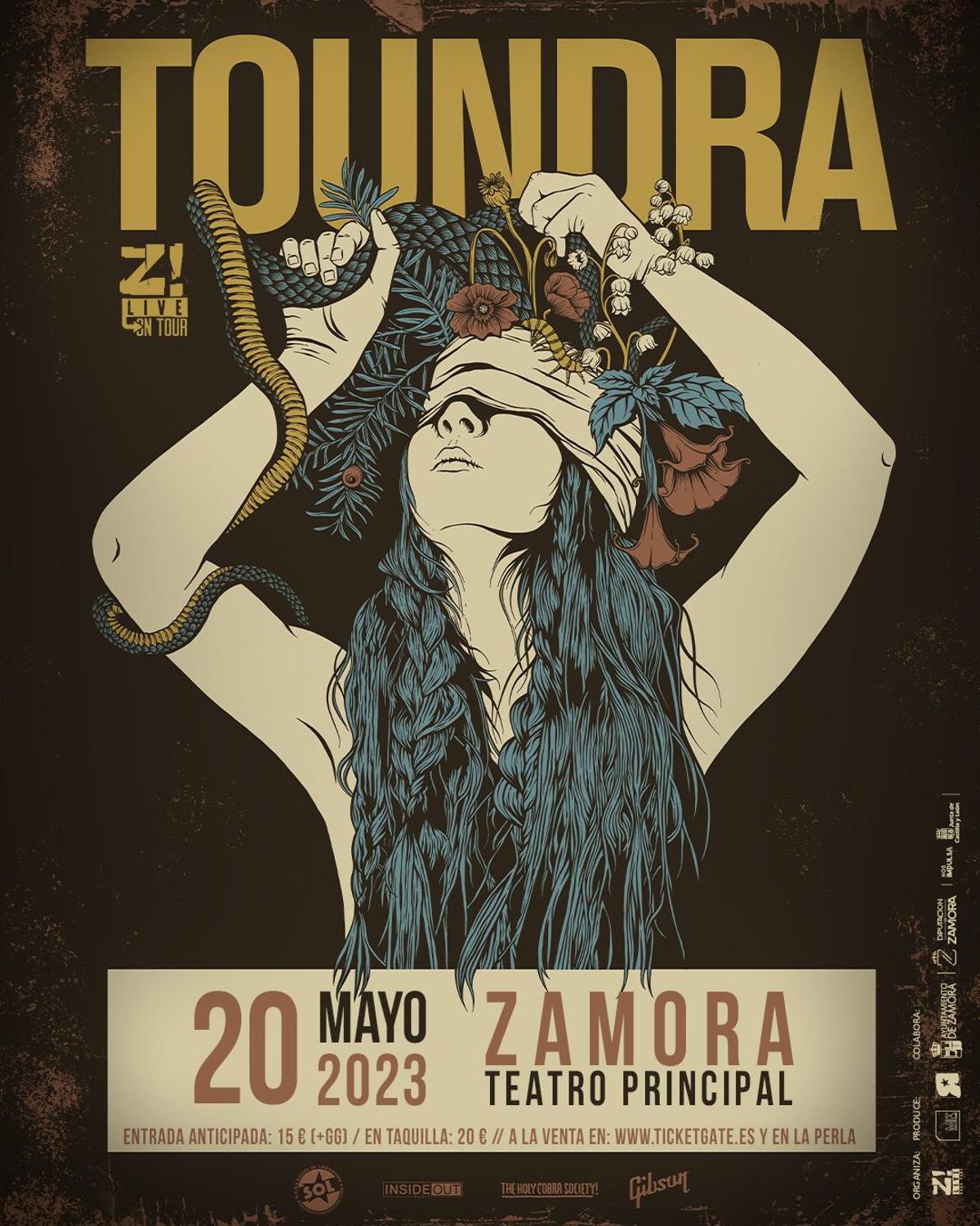 TOUR BURNING ZAMORA