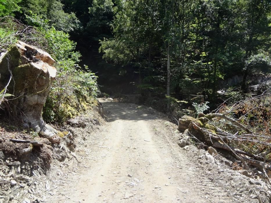 Estado de la pista, tras las obras.