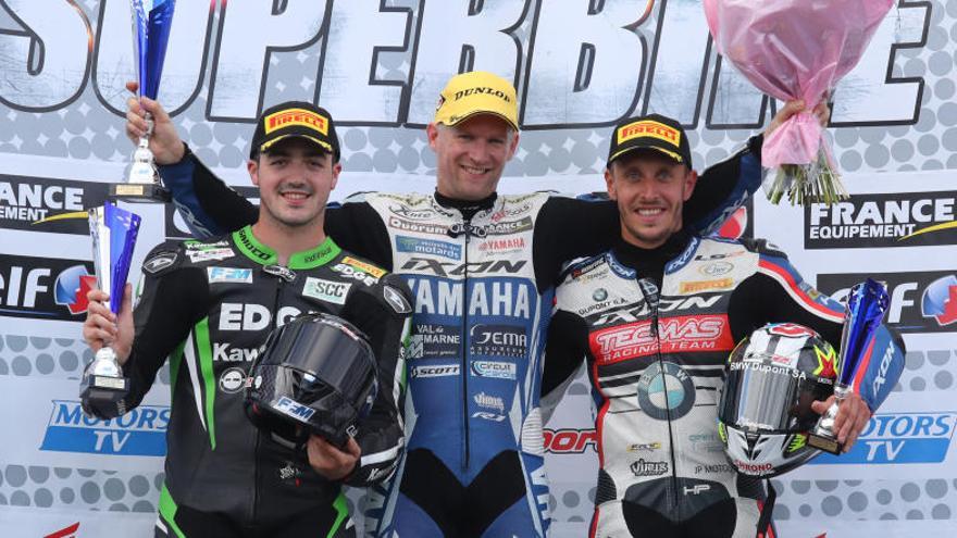 David Checa lidera amb autoritat el campionat francès de superbikes