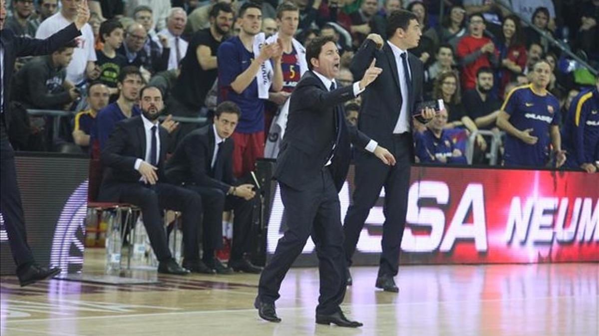 Xavi Pascual lamentó el mal partido de sus jugadores ante el Laboral Kutxa