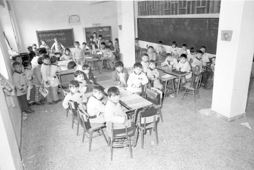 Colegio infantil, 1972