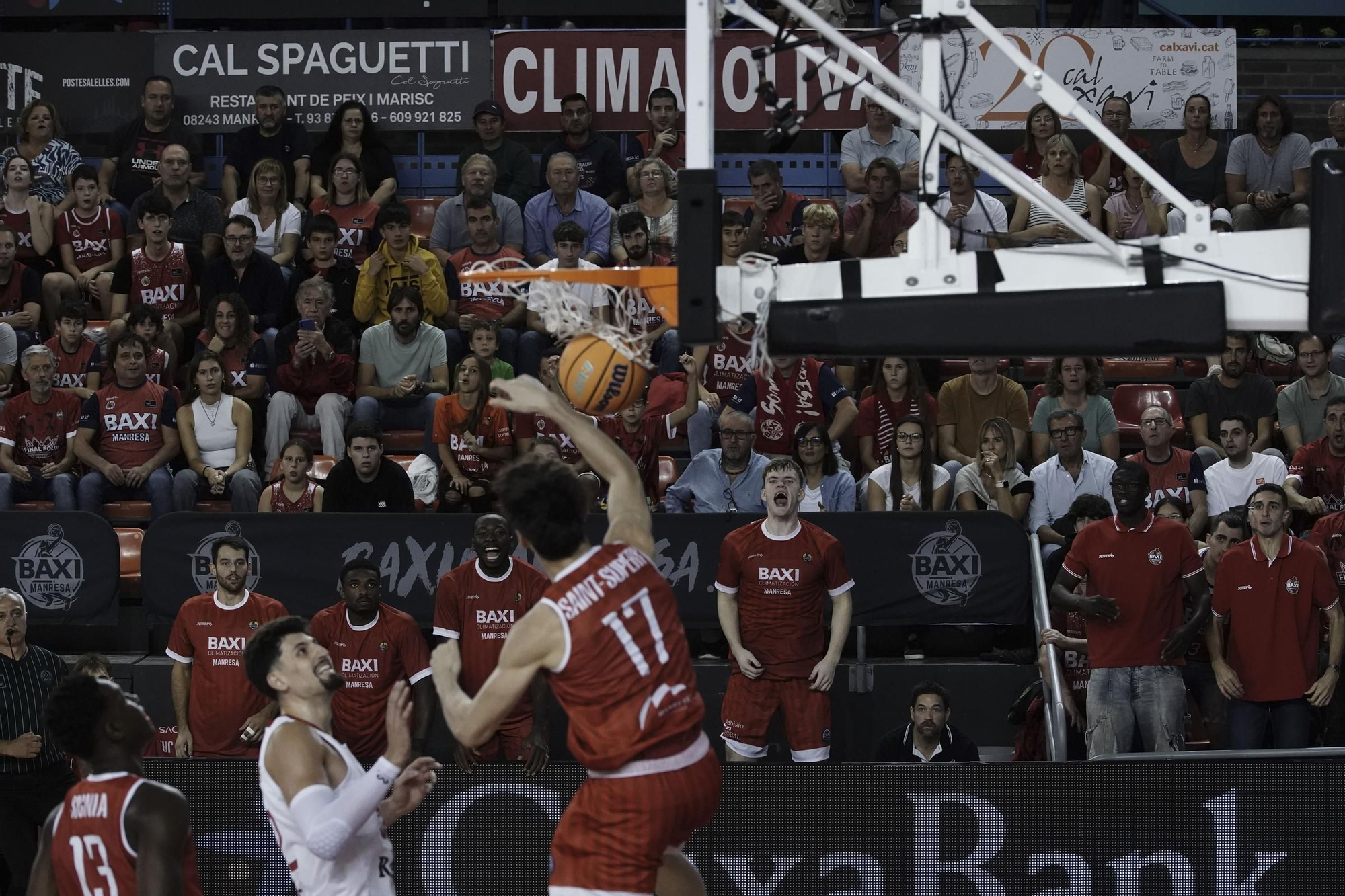 Les millors imatges del Baxi Manresa - SL Benfica
