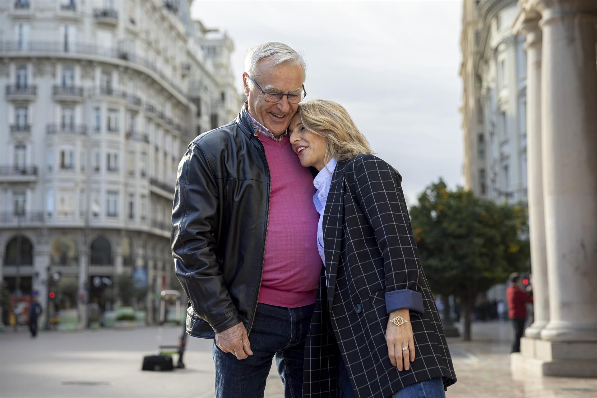 Yolanda Díaz y Joan RIbó, el pasado noviembre en Valencia.