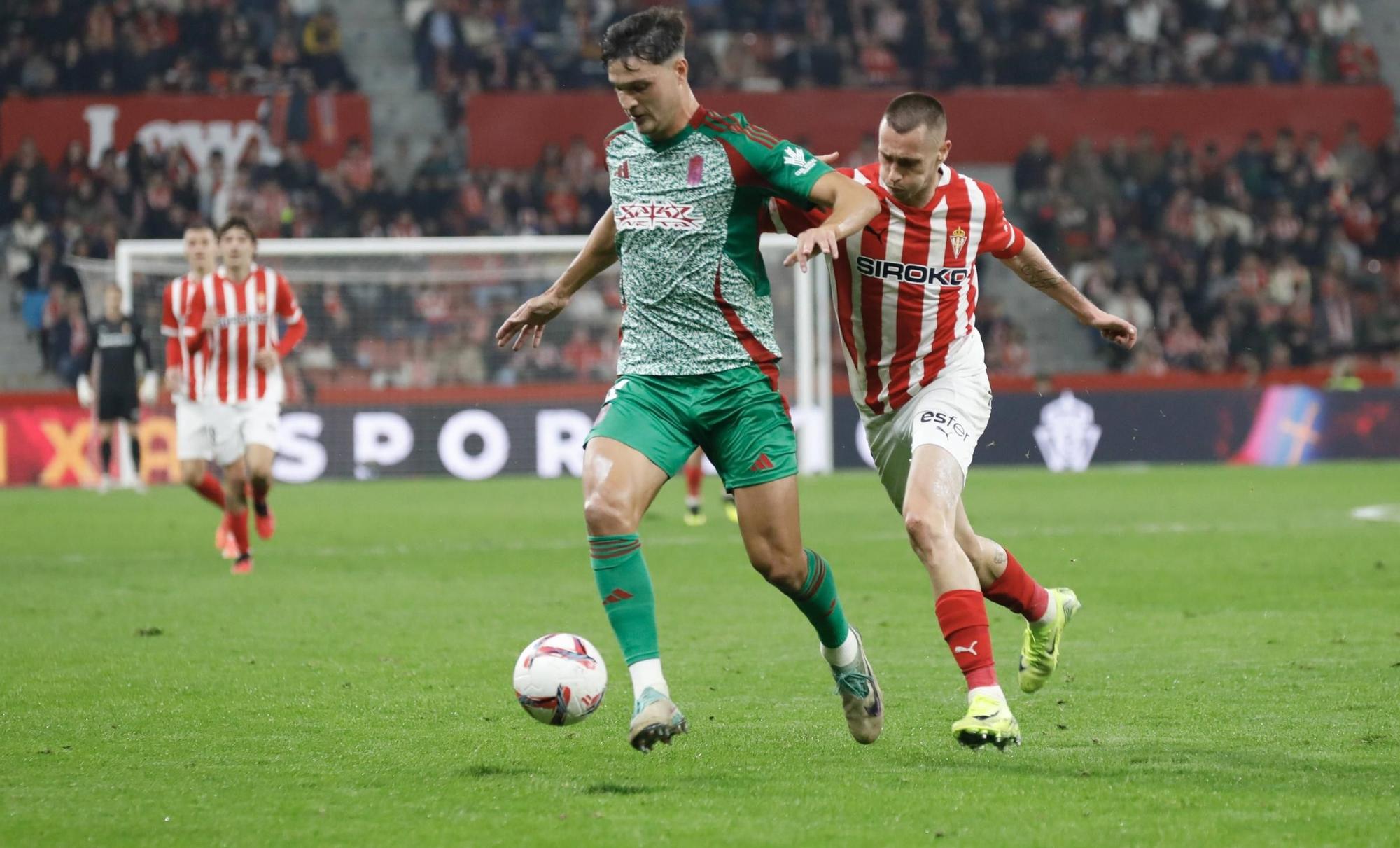 Así fue el partido Sporting-Granada, en imágenes