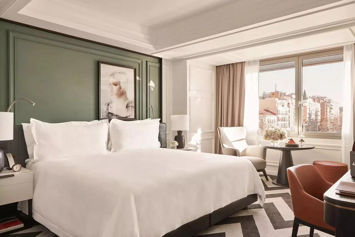 Una de les estances de l’actual Rosewood Villa Magna