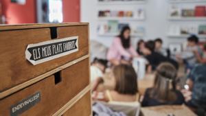 Aula de primaria de un instituto escuela catalán, este curso. 