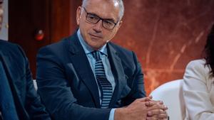 El presidente de Puig, Marc Puig, durante el acto de la CNMV para celebrar su 35º aniversario, en CSIC, a 8 de noviembre de 2024, en Madrid (España).