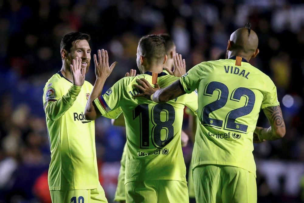 LaLiga Santander: Las mejores imágenes del Levante - Barcelona