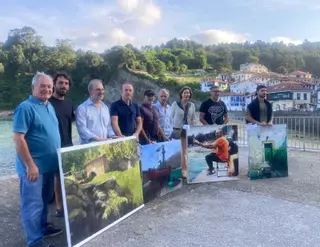El vasco José Reyes Ramos gana el Certamen de Pintura Puertu de Tazones