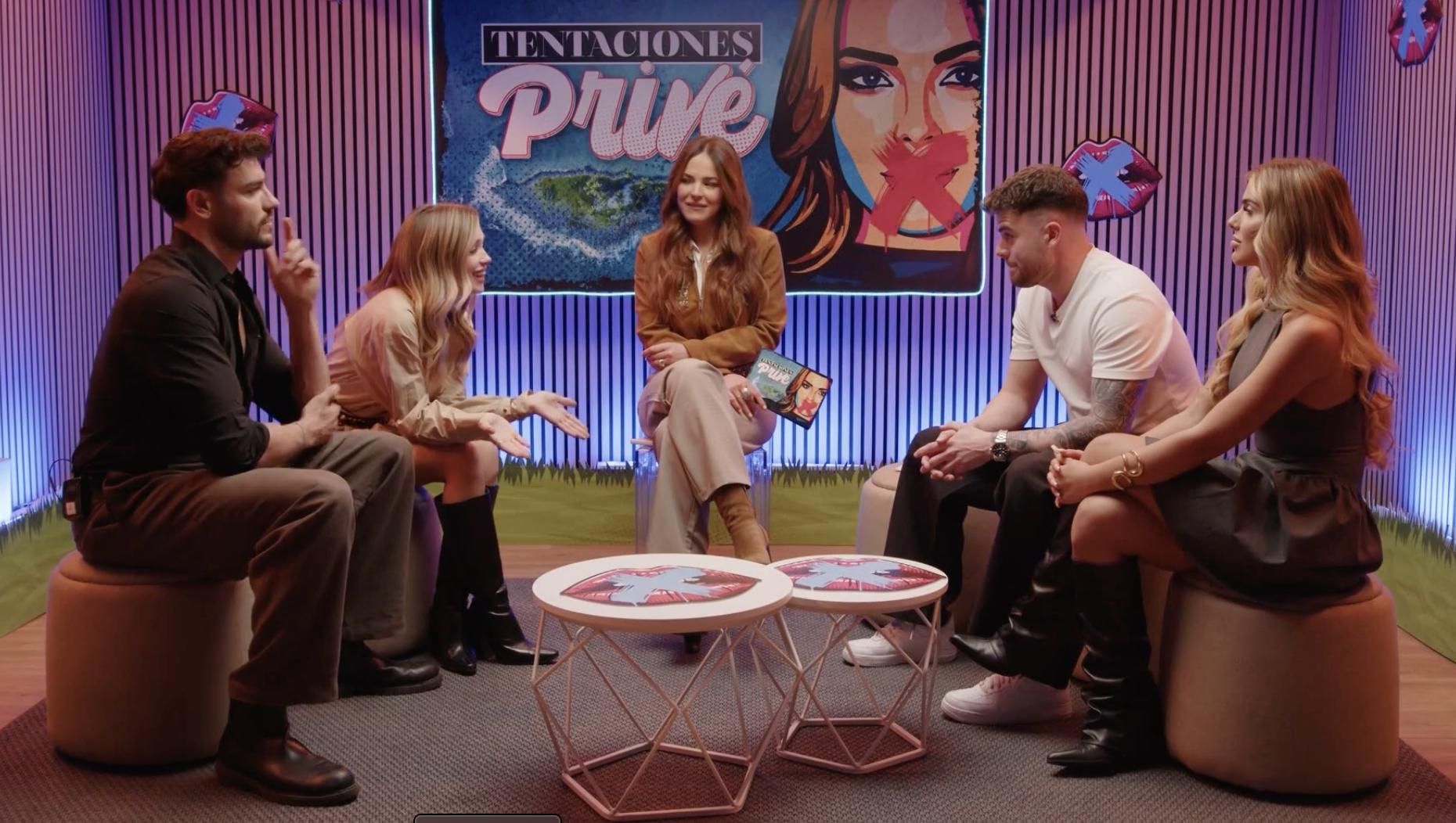 Almudena y Darío se han reencontrado en 'Tentaciones Privé'