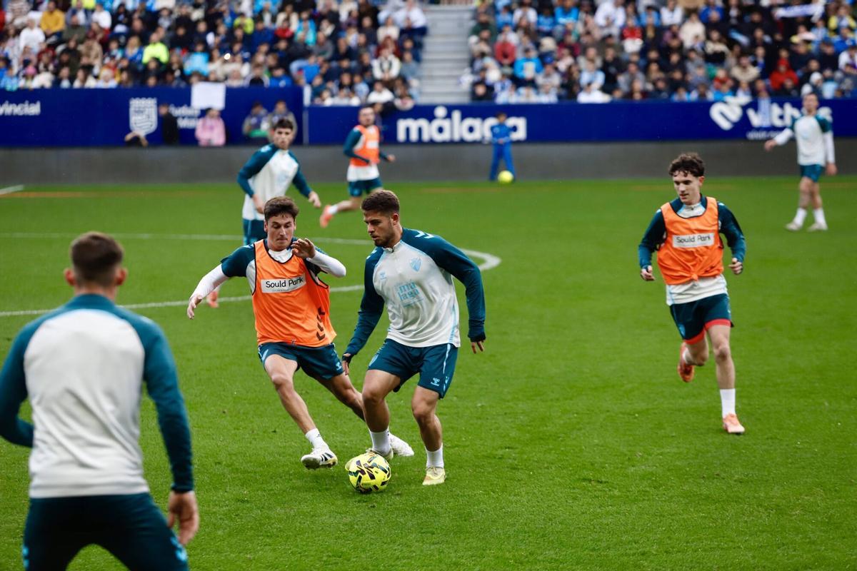 Entrenamiento a puerta abierta al que han asistido más de 7.500 aficionados