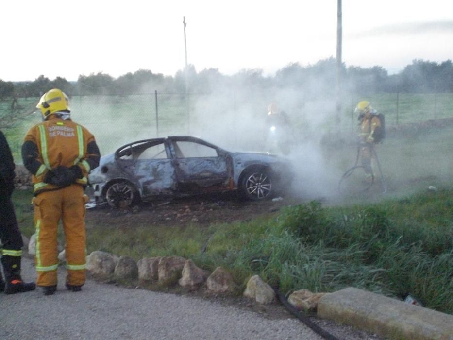 Accidente en la carretera vieja de Sineu