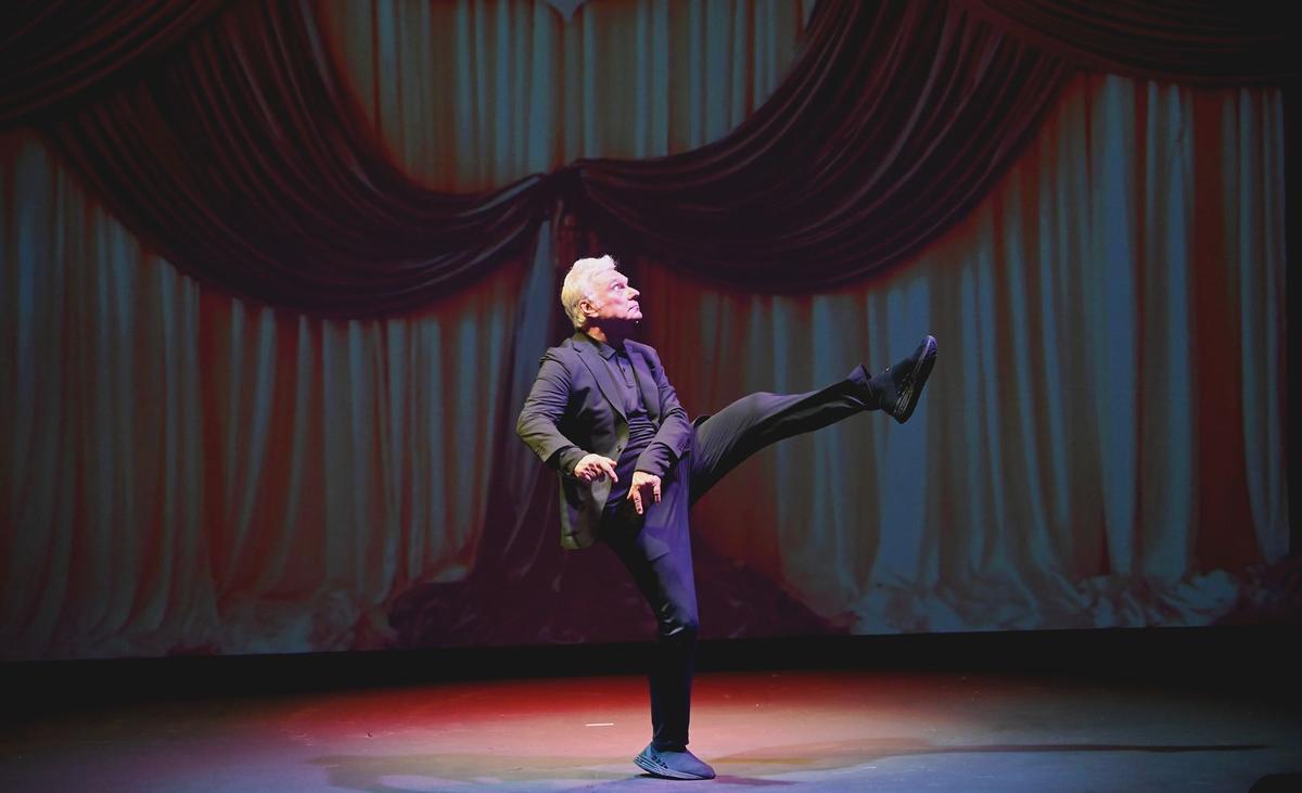 Carles Sans, en un momento del monólogo.