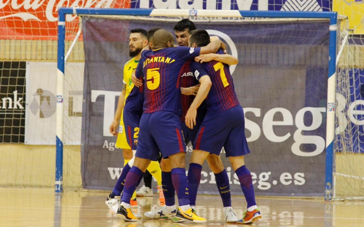 El Barça Lassa sentenció el partido en el último minuto