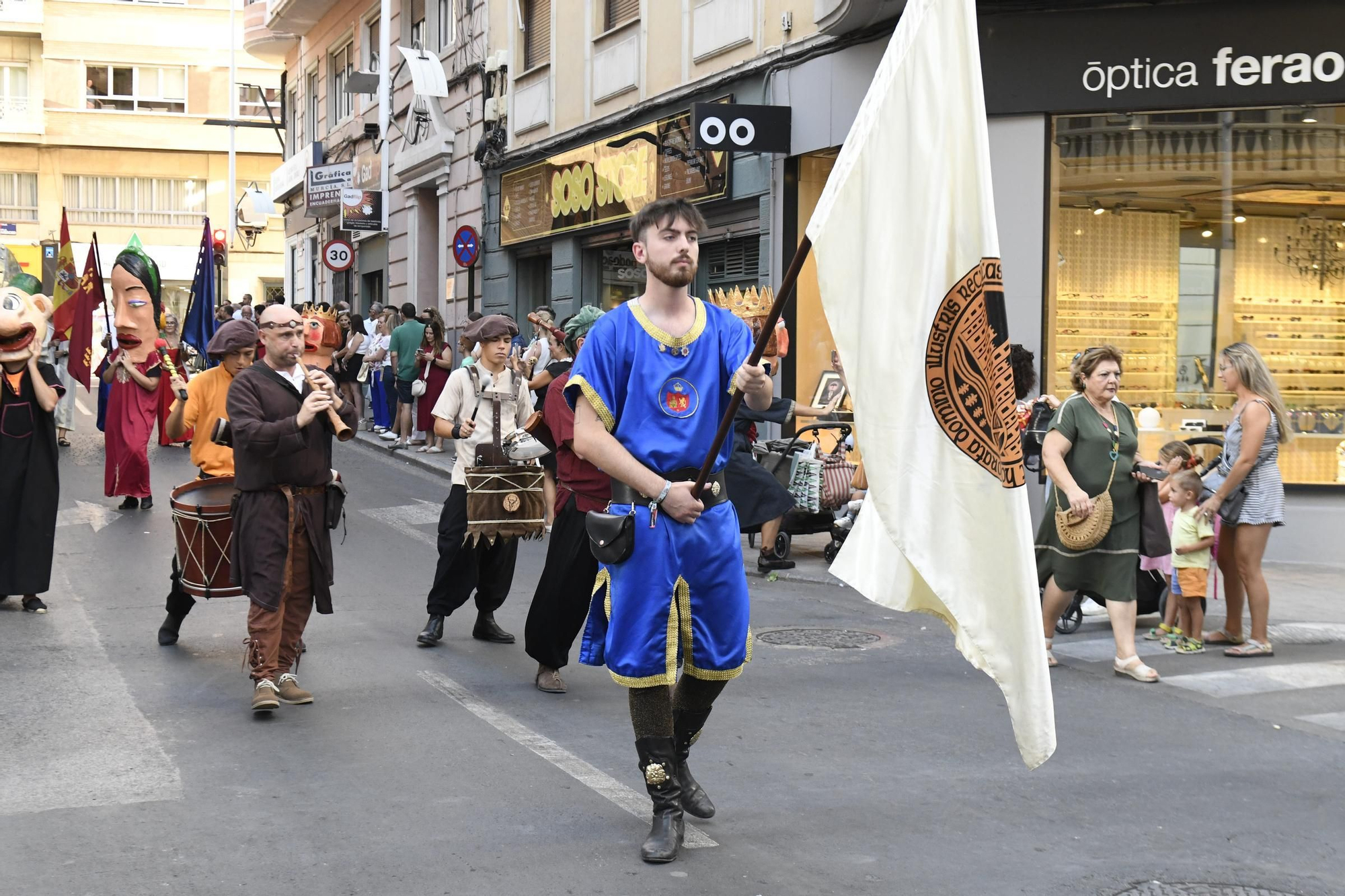 Fesfile infantil de las Fiestas de Moros y Cristianos de Murcia