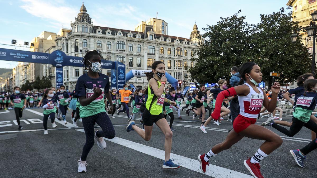 La San Silvestre de Oviedo, en imágenes