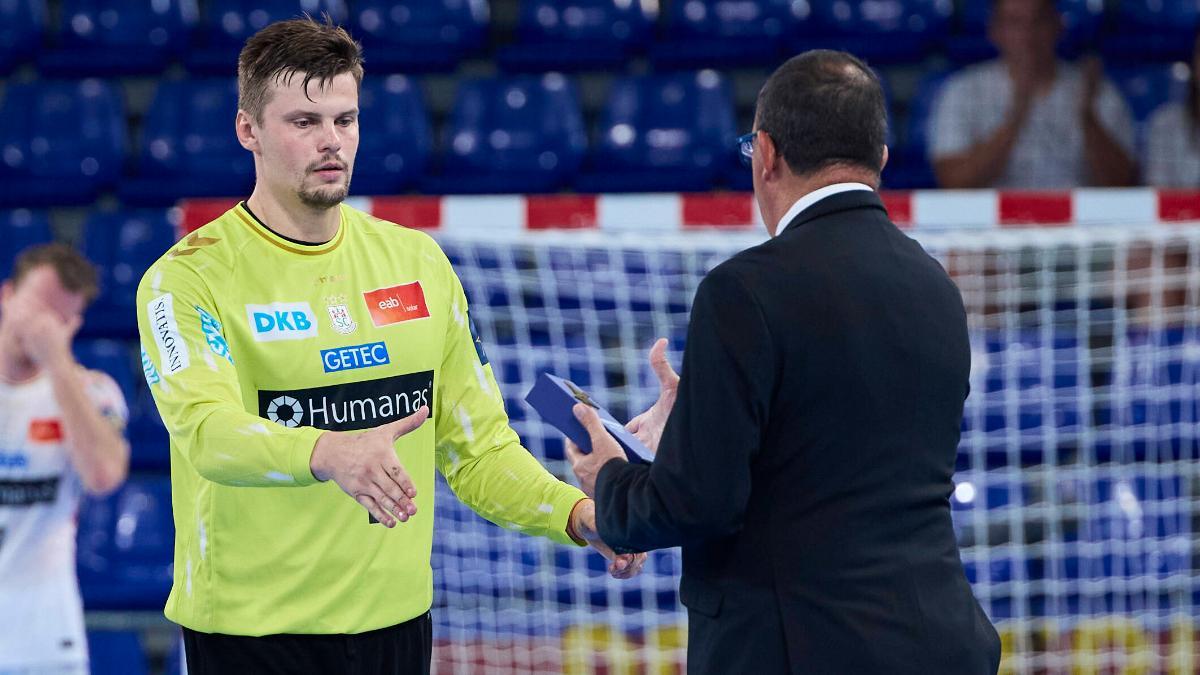 Sergey Hernández, MVP del Barça - Magdeburgo de septiembre