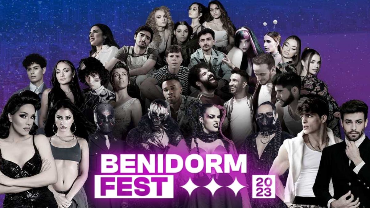 Los participantes del Benidorm Fest 2023