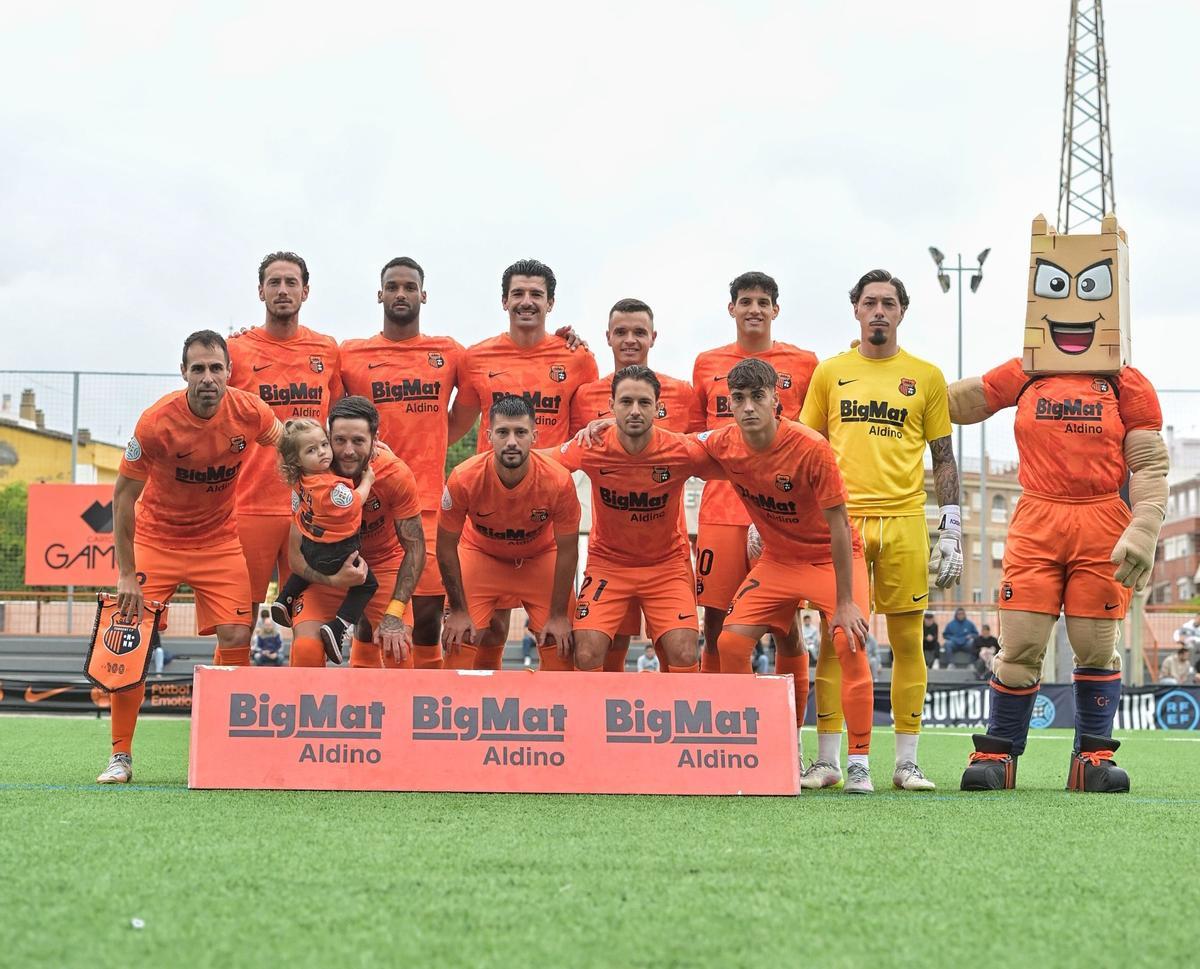 Once del Torrent ante el Barça B.