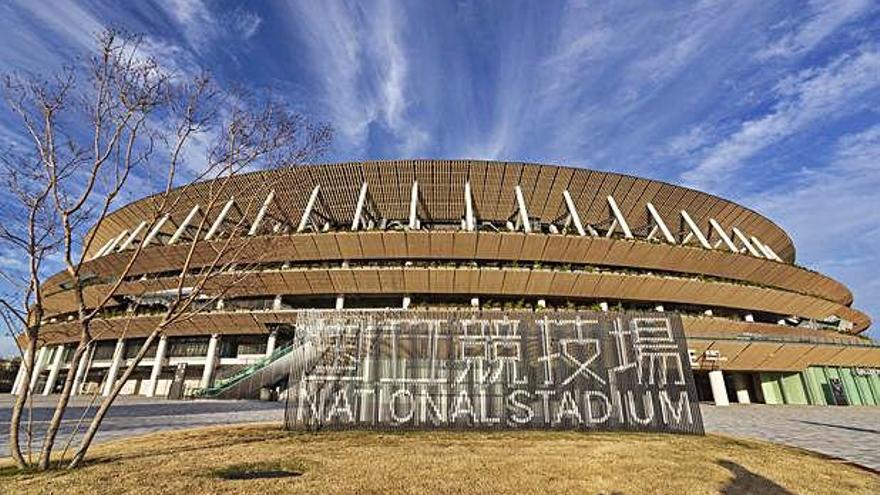 El estadio Nacional de Tokio está preparado para albergar las citas más importantes de los Juegos Olímpicos.