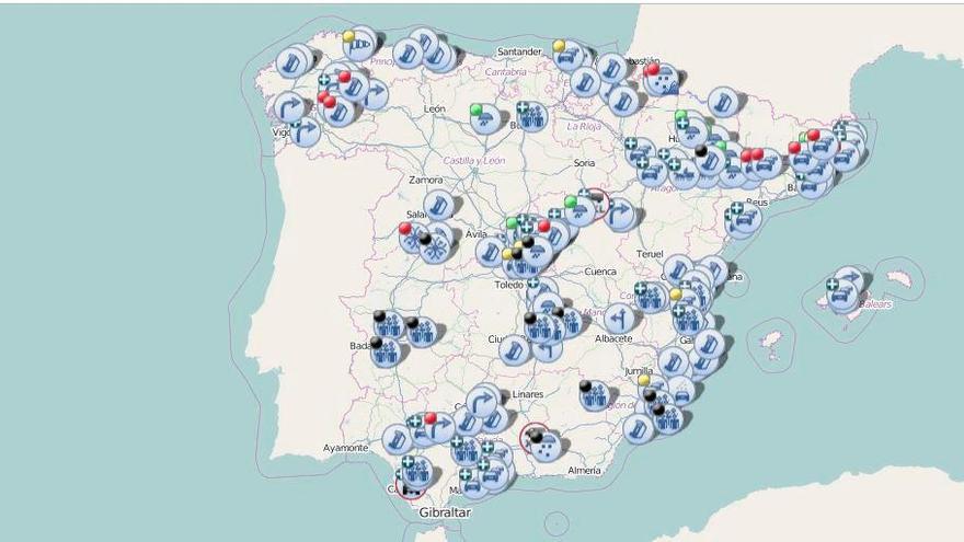 Directo | Las carreteras cortadas este fin de semana por la huelga de agricultores