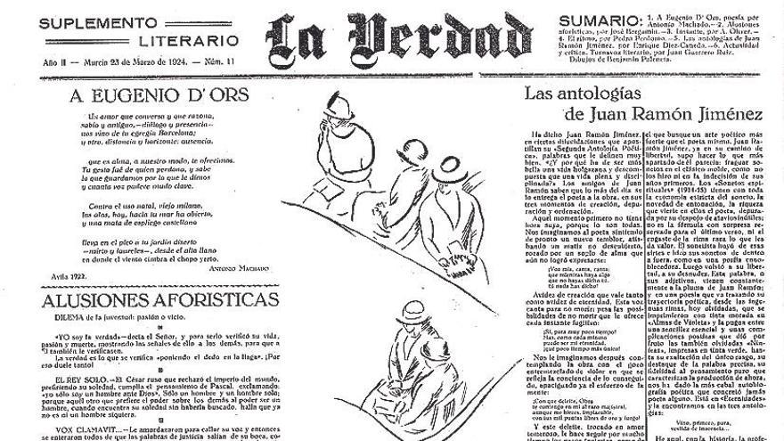 Suplemento literario de La Verdad 1923 - 1926