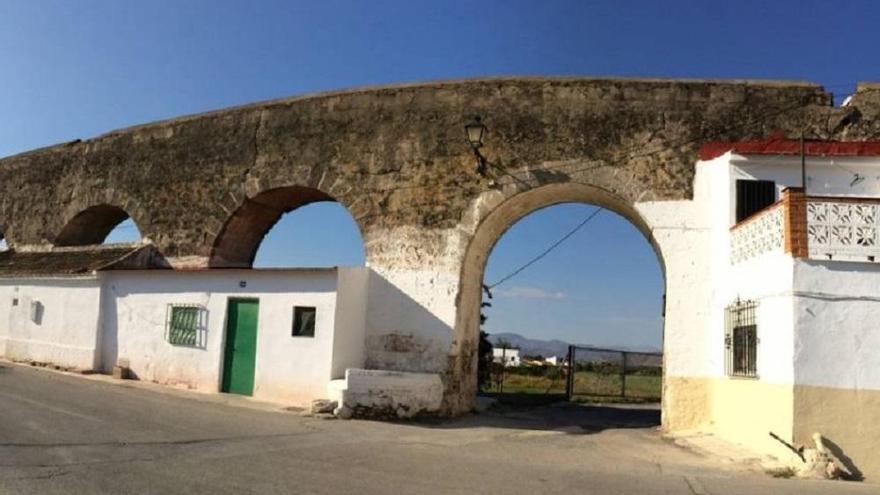 El acueducto de la Fuente del Rey.