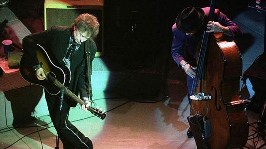 Bob Dylan en una de sus actuaciones.