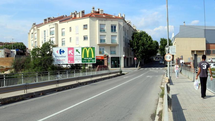 El pont on es va produir l&#039;atropellament.