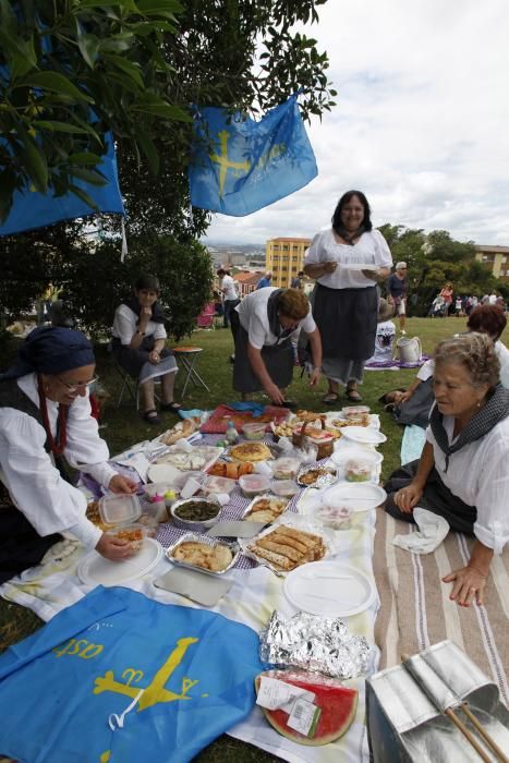 Comida campestre en el Cerro de Santa Catalina