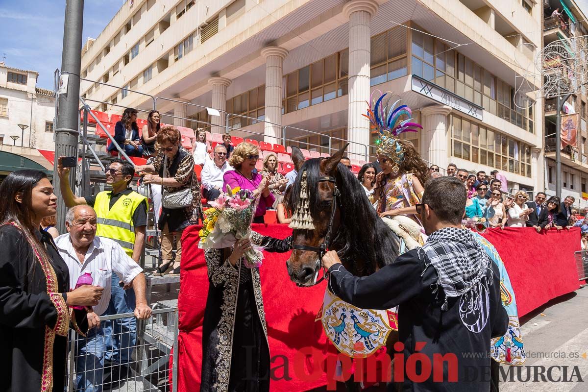 Desfile infantil del Bando Moro en las Fiestas de Caravaca