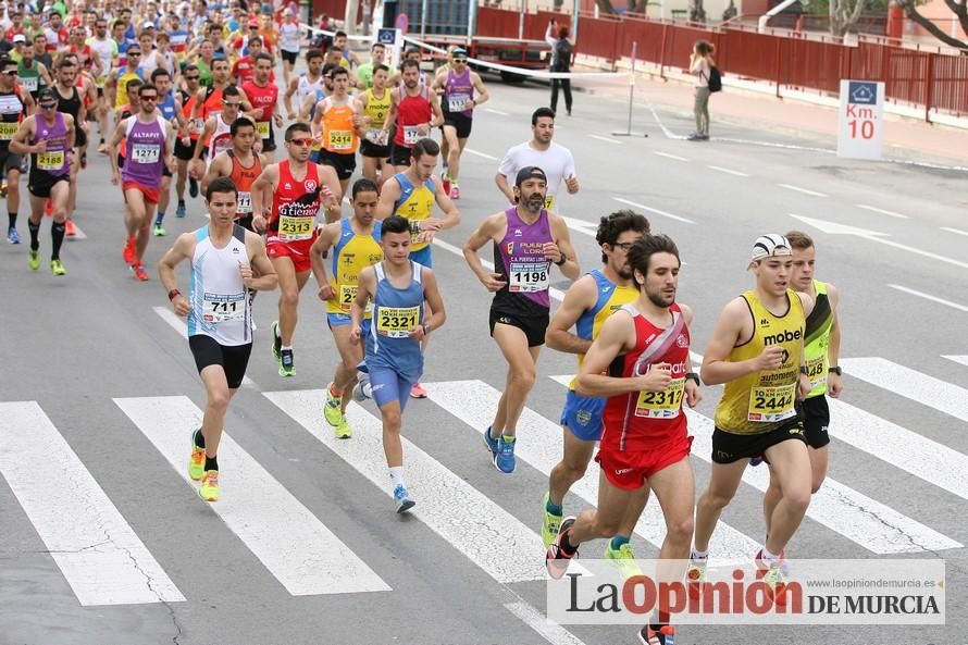 Media Maratón de Murcia: salida