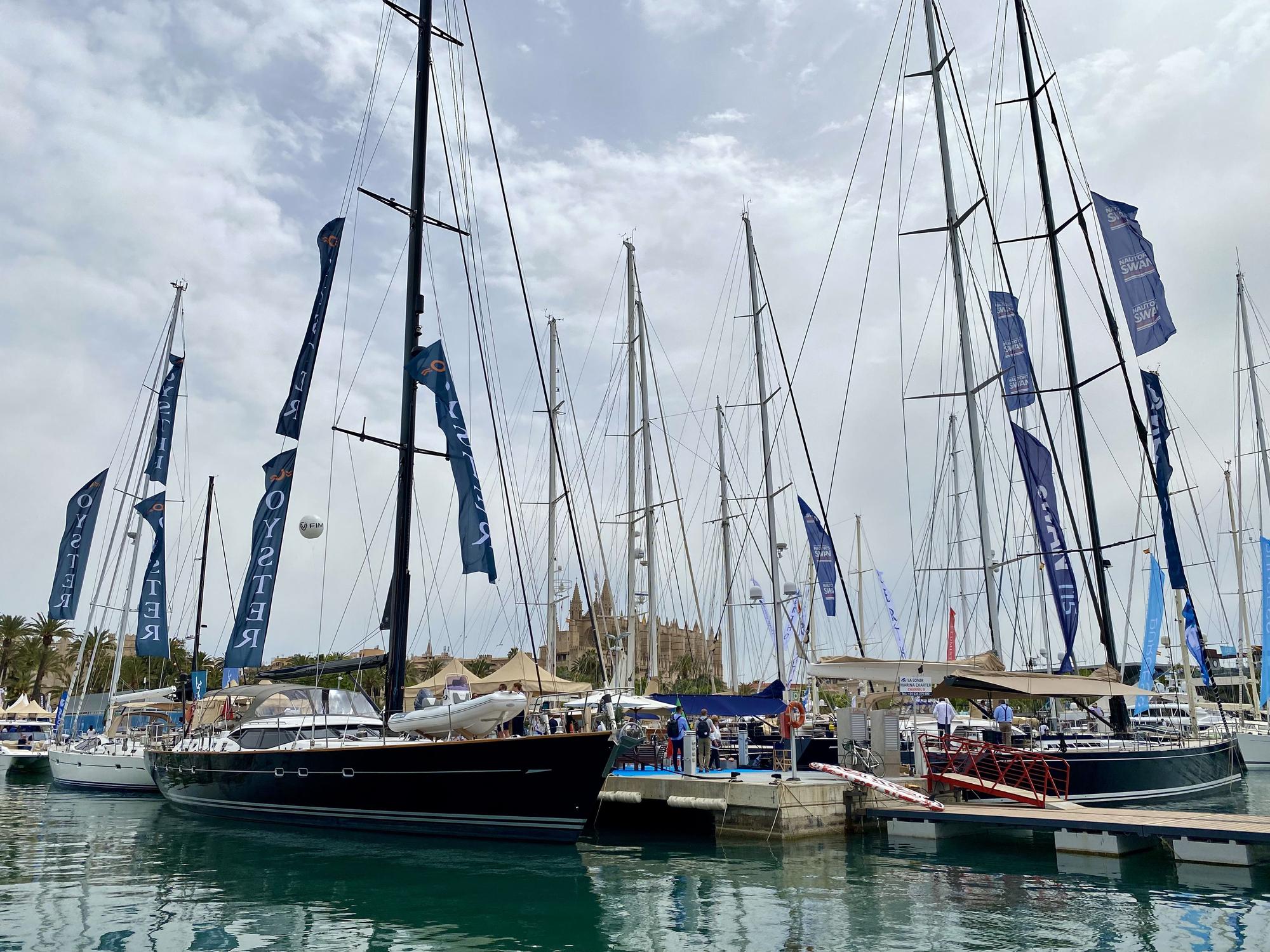 Las imágenes de la Palma International Boat Show, que abre sus puertas hasta el domingo en el Moll Vell