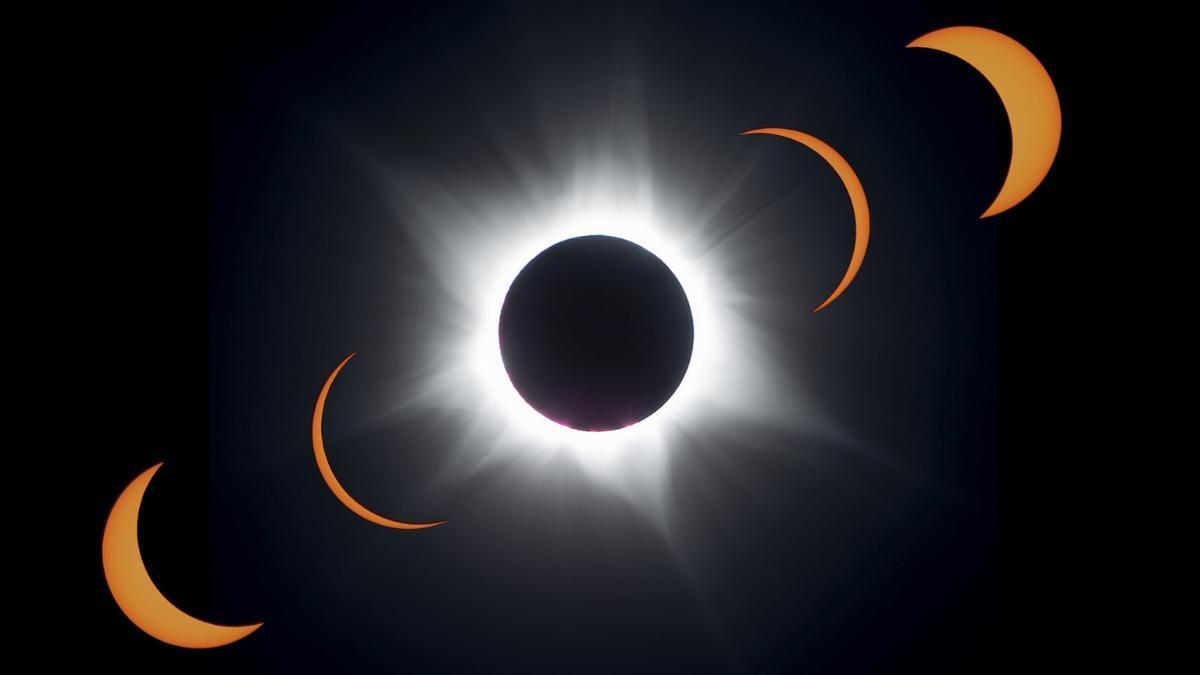 Las zonas donde se podrá ver el eclipse total de Sol del 12 de agosto.